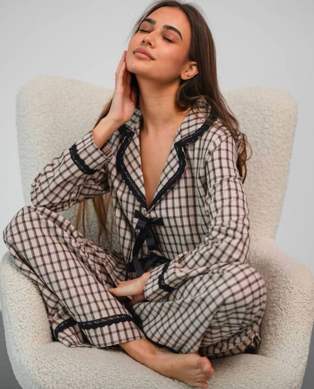 Піжама в ретро стилі має вишуканий вигляд