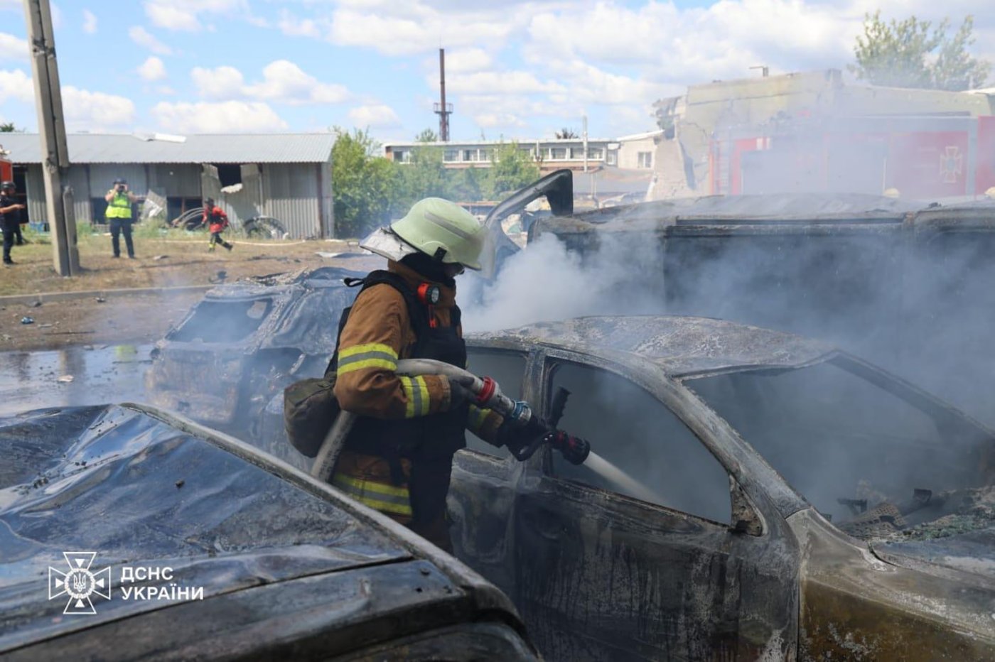 Russian attack on Kharkiv on July 24