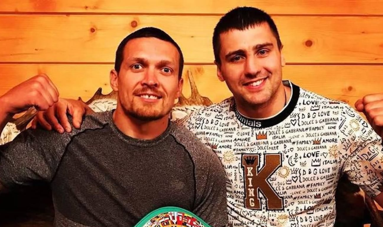 Александр Усик и Александр Гвоздик