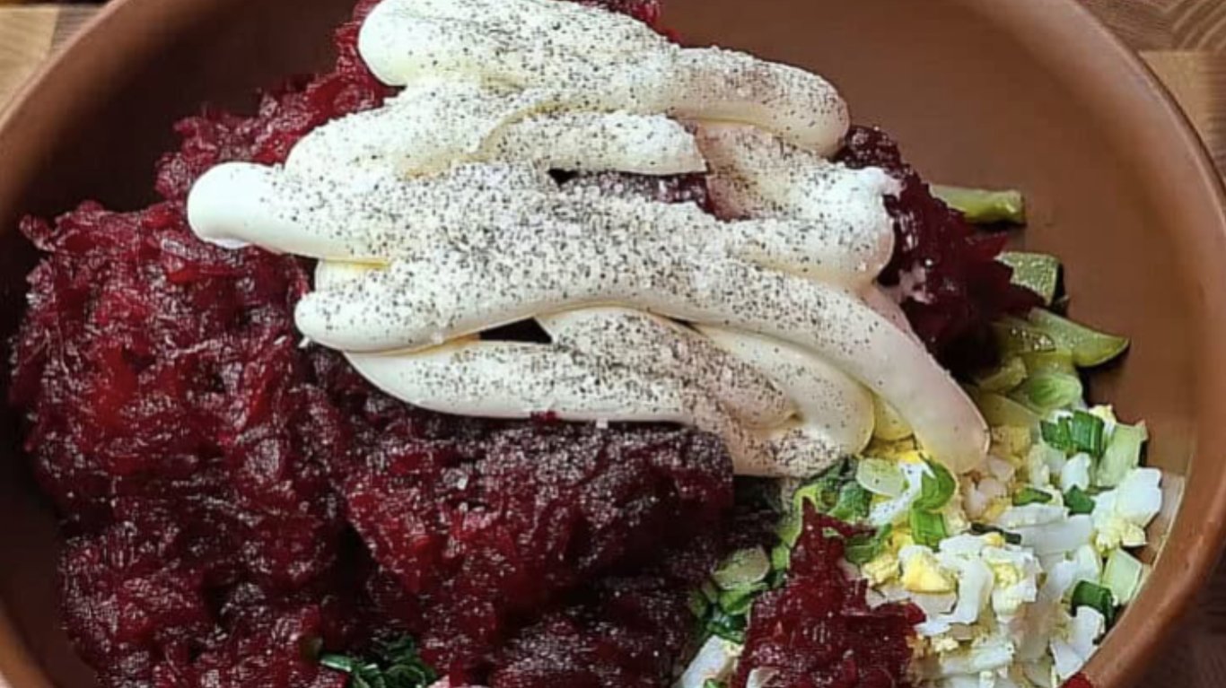 рецепт салату з буряком