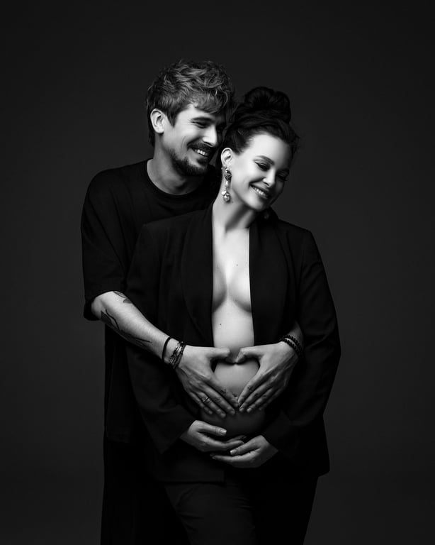 Позитив та його дружина Юлія Сахневич