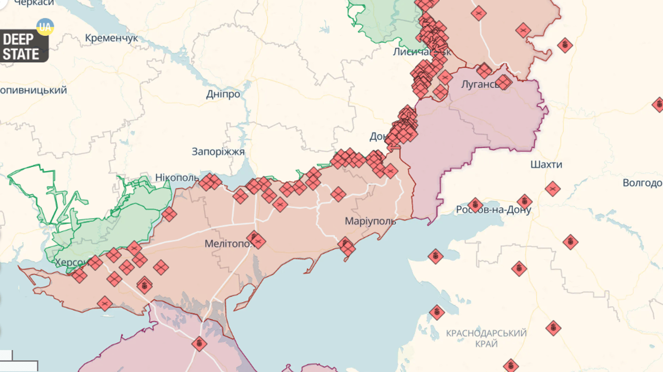 Онлайн-карти війни: головні події фронту за 5 червня