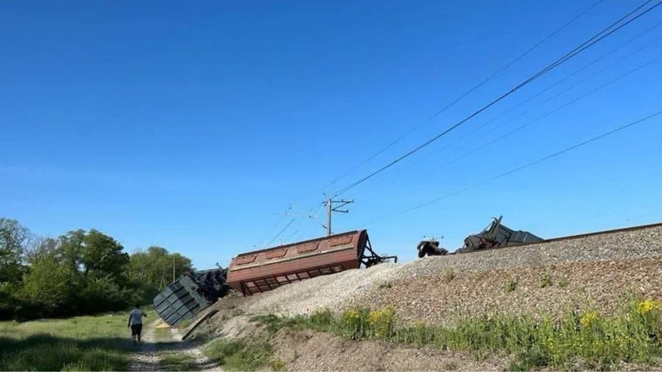 Подрыв железной дороги в Крыму сорвал доставку вооружения для оккупантов
