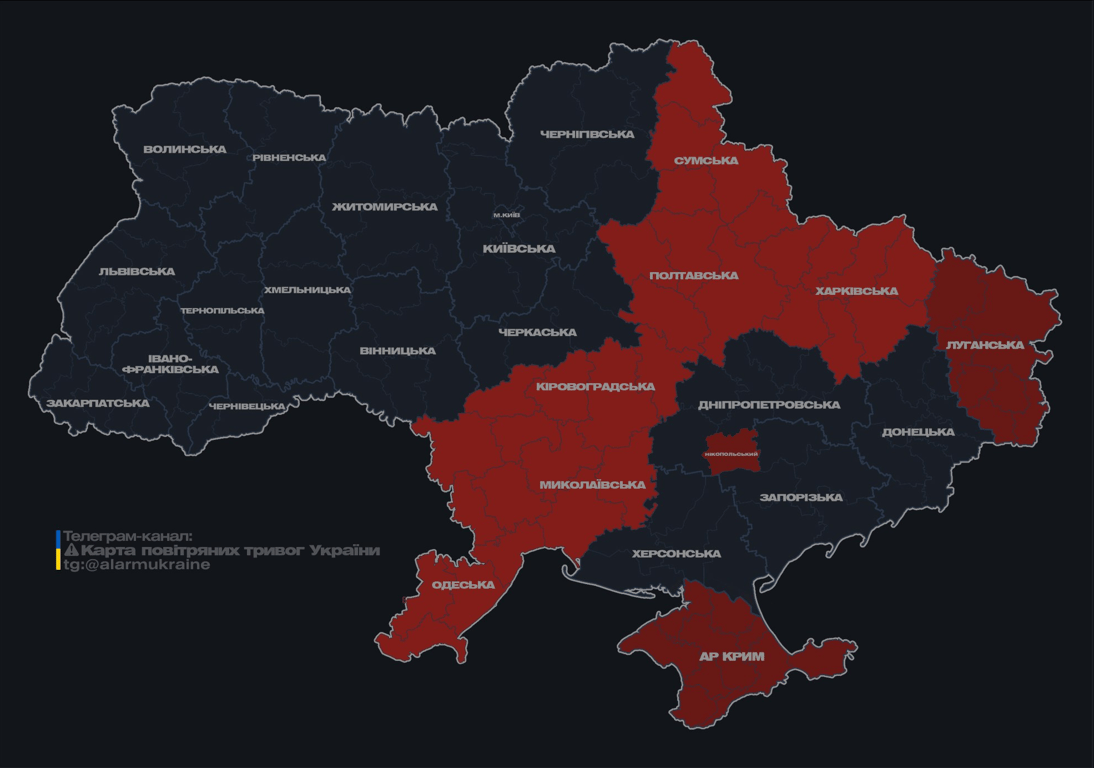 Україну знову атакують ударні БпЛА — які області в небезпеці - фото 7
