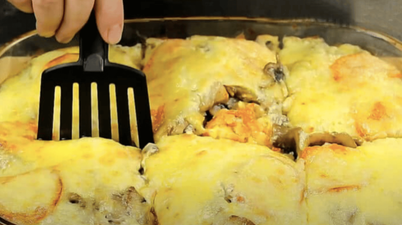 реецпт запеченої картоплі зі свининою