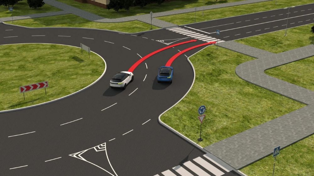 Як водіям одночасно з'їхати з кругового перехрестя — швидкий тест з ПДР - фото 1