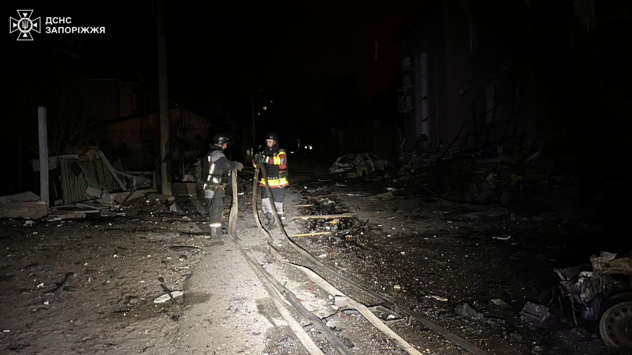 Вибухи у Запоріжжі 1 лютого