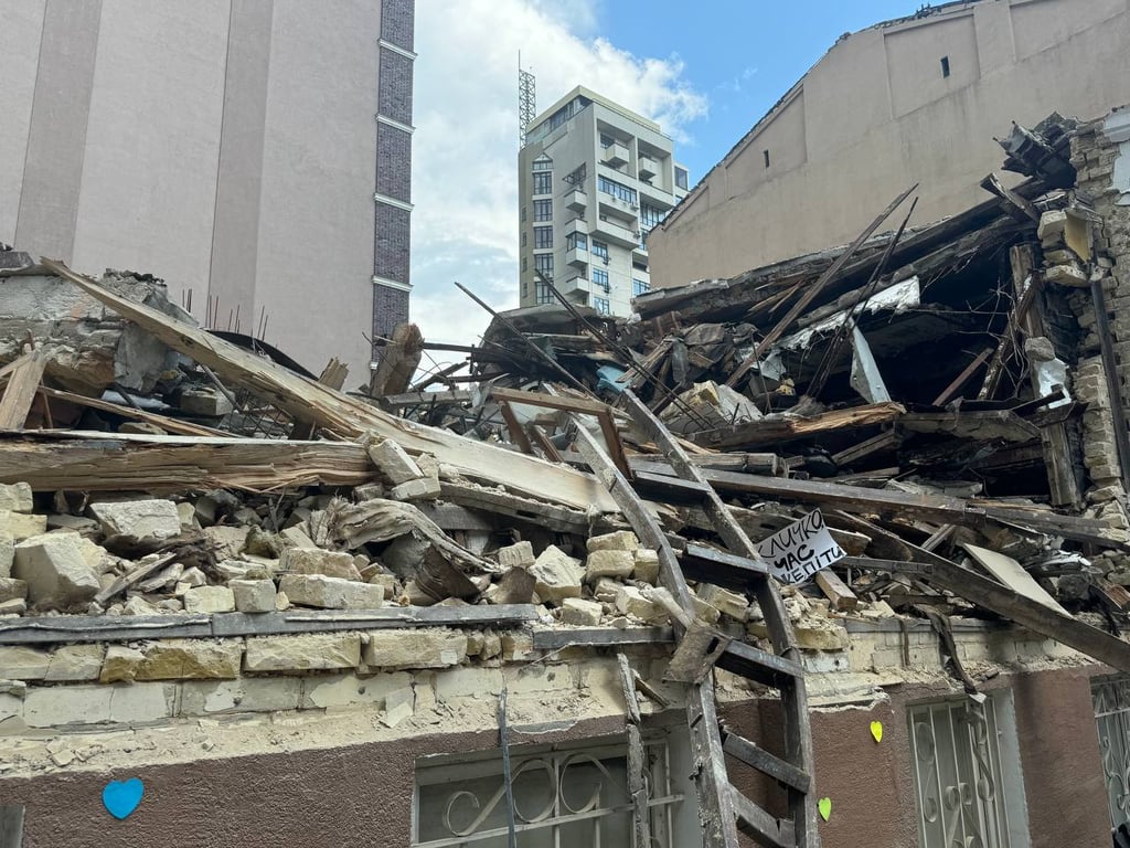 Садиба Зеленських у Києві після знесення