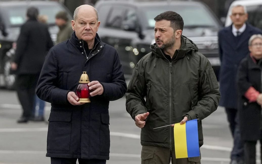 Шольц в Києві