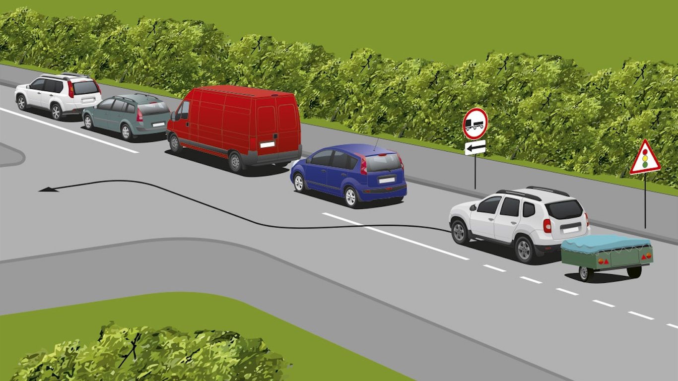 Хитрий тест ПДР: чи дозволений поворот ліворуч