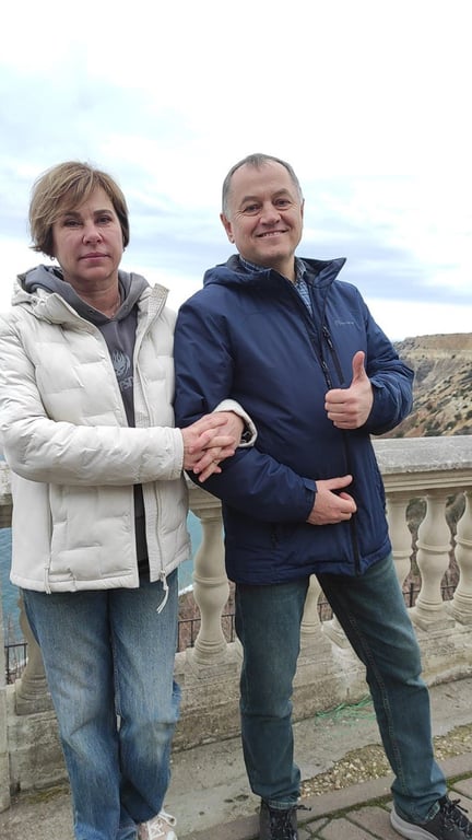 Сергій та Ольга Гріщенкові, Крим