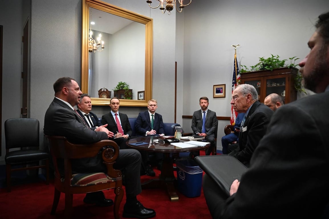 Зустріч української делегації з американськими сенаторами