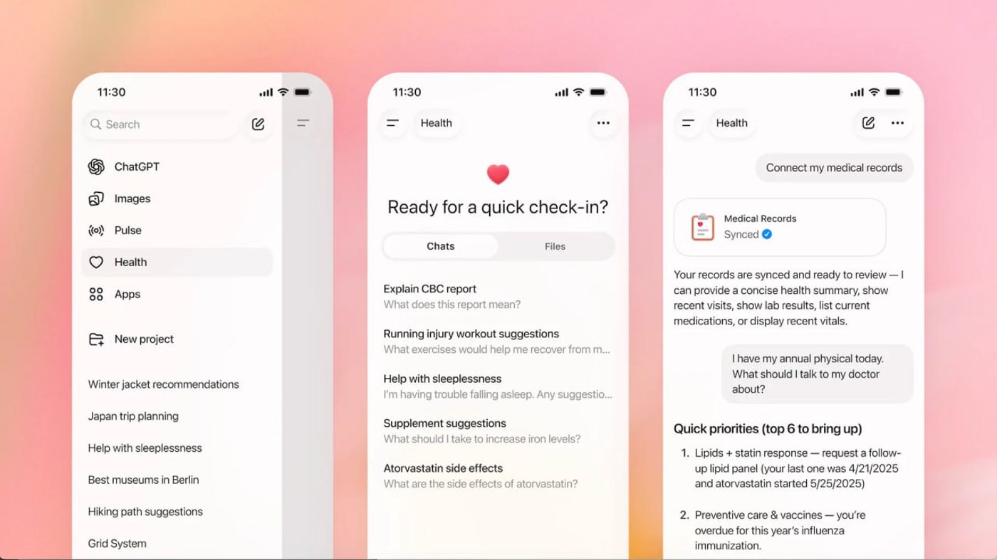 Сервис ChatGPT Health