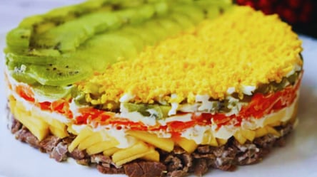 Красивый салат "Банкетный" — все внимание только на это блюдо - 285x160