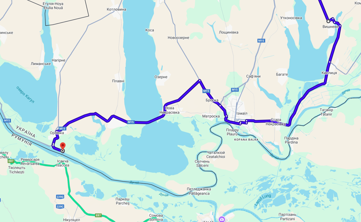 Затори та черги на трасі Одеса-Рені — ситуація сьогодні увечері - фото 3
