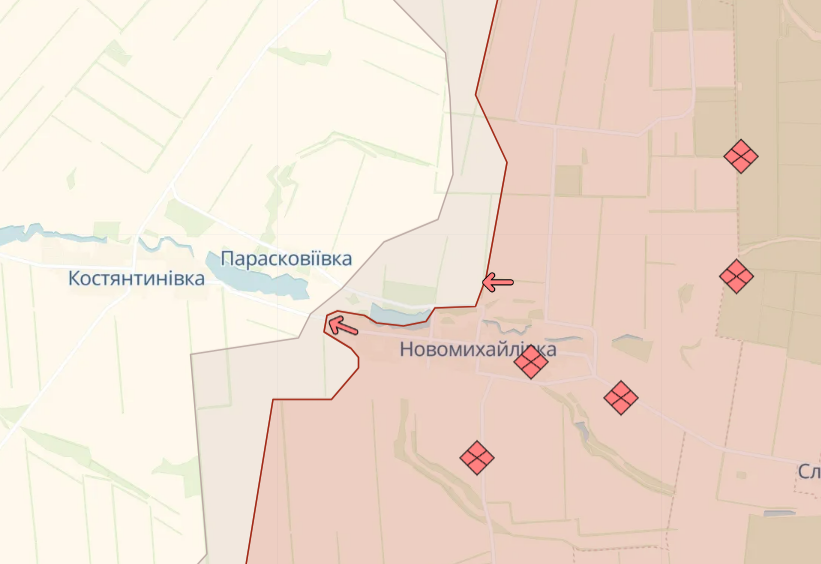 Новомихайлівка 22 квітня