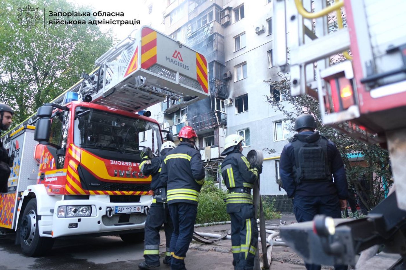 Атака РФ на Запоріжжя