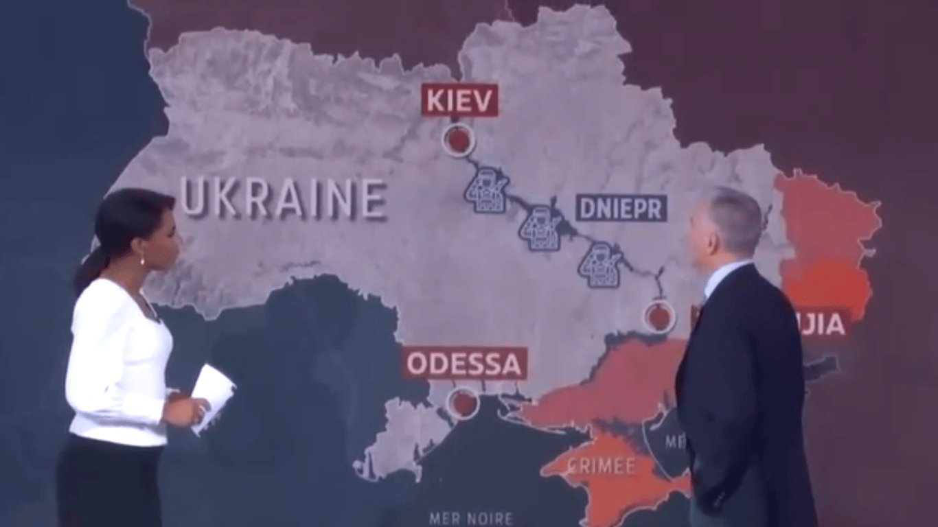 На французькому телеканалі обговорили можливі місця розміщення військ НАТО в Україні