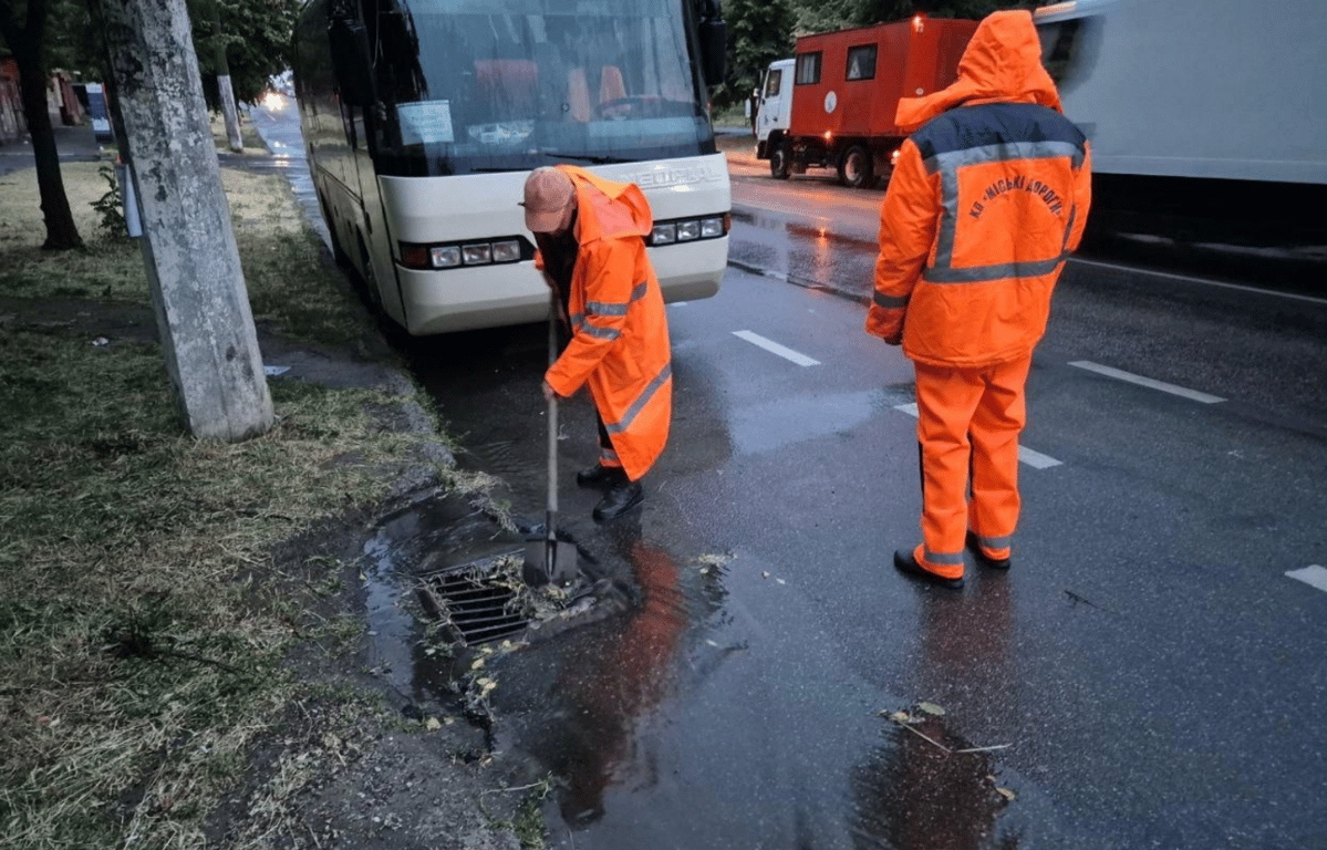Последствия непогоды в Одессе