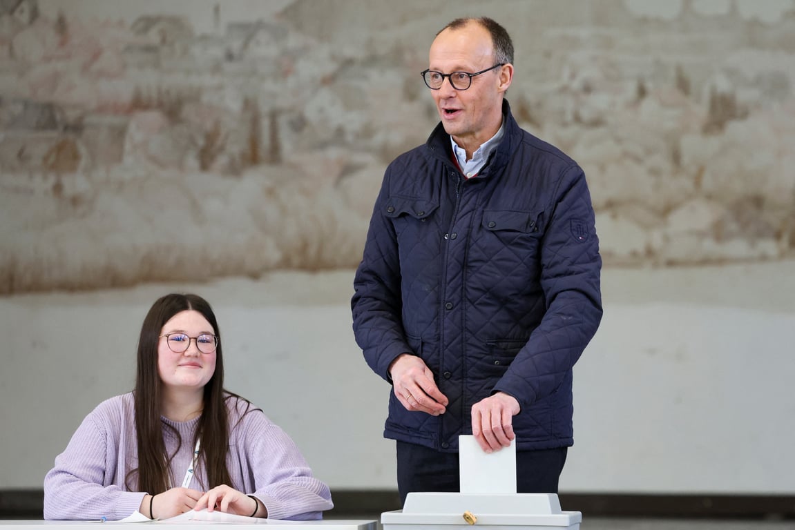 Кандидат у канцлери Німеччини Фрідріх Мерц