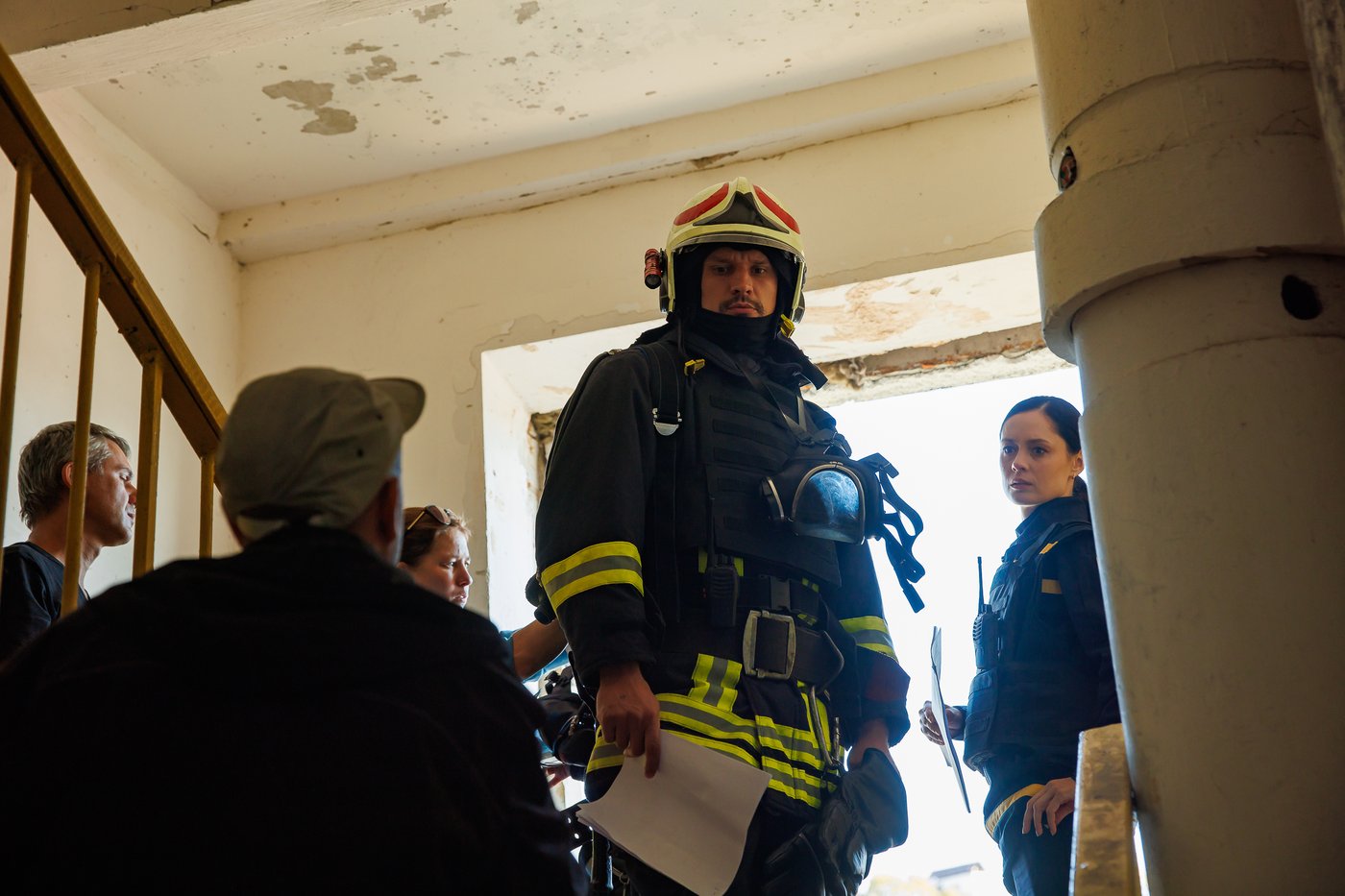 Зйомки серіалу Кохання та полум'я - фото