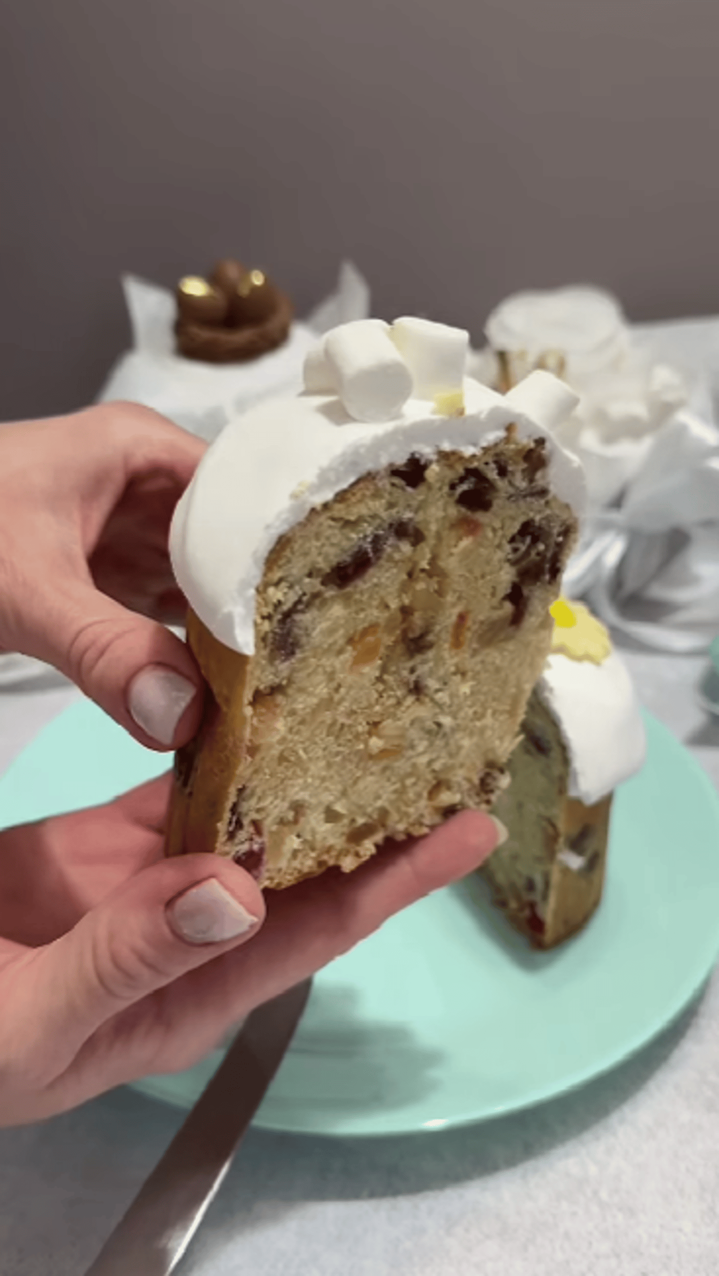 Глазур на паску на желатині - рецепт з фото