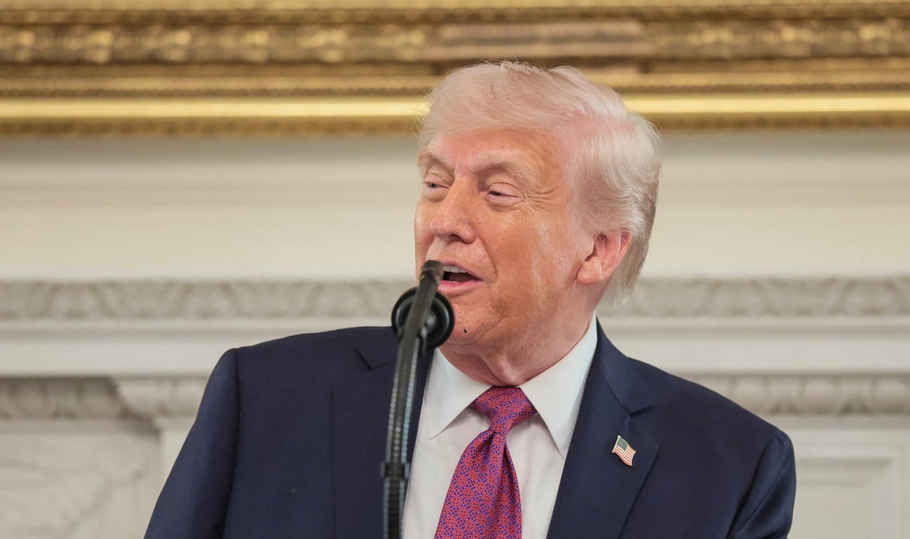 Дональд Трамп в Белом доме 21 апреля 2026 года