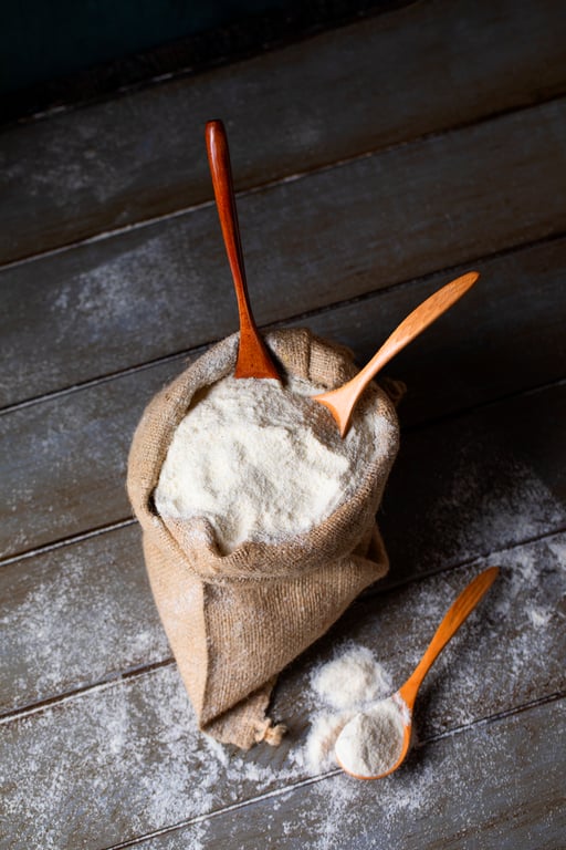 сколько граммов муки в одной столовой ложке