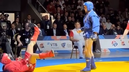 ​​​​​​​Украинец нокаутировал россиянина в финале КМ по самбо и станцевал гопак — видео - 285x160