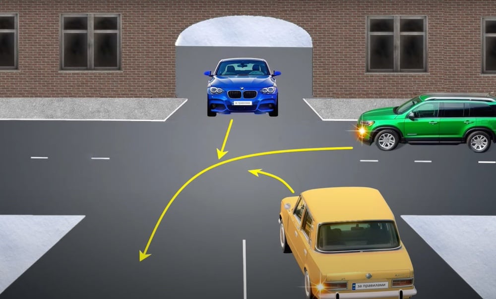 Тест по ПДД: кто кого пропускает на перекрестке?