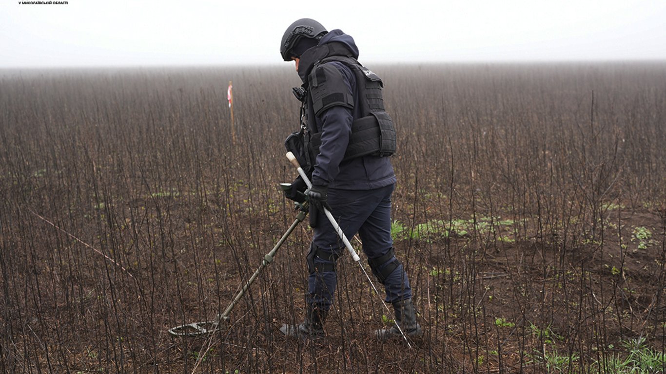 Понад 3000 гектарів розміновано у Миколаївській області