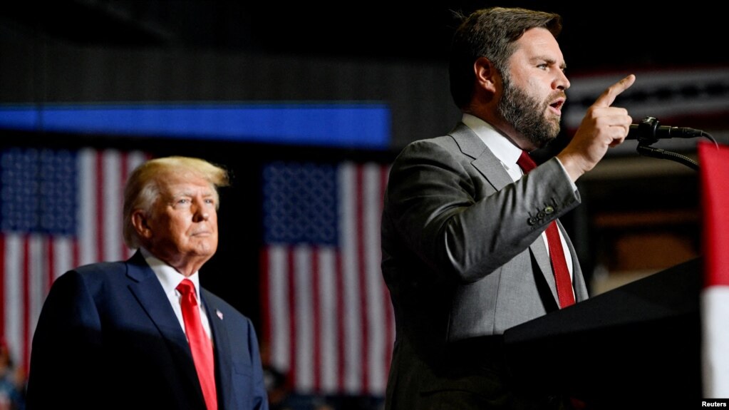 Венс і Трамп