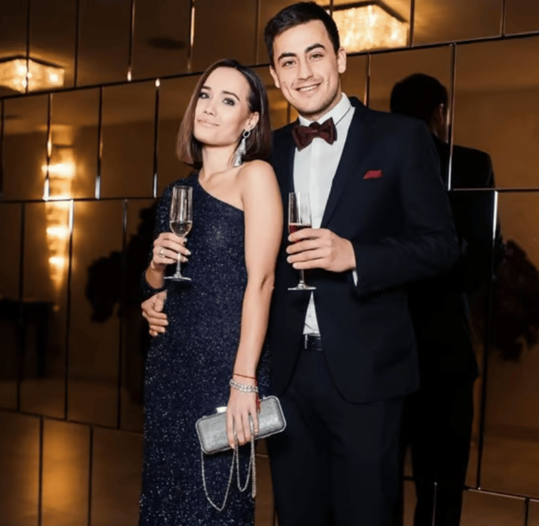 Фима Константиновский со своей бывшей Владой