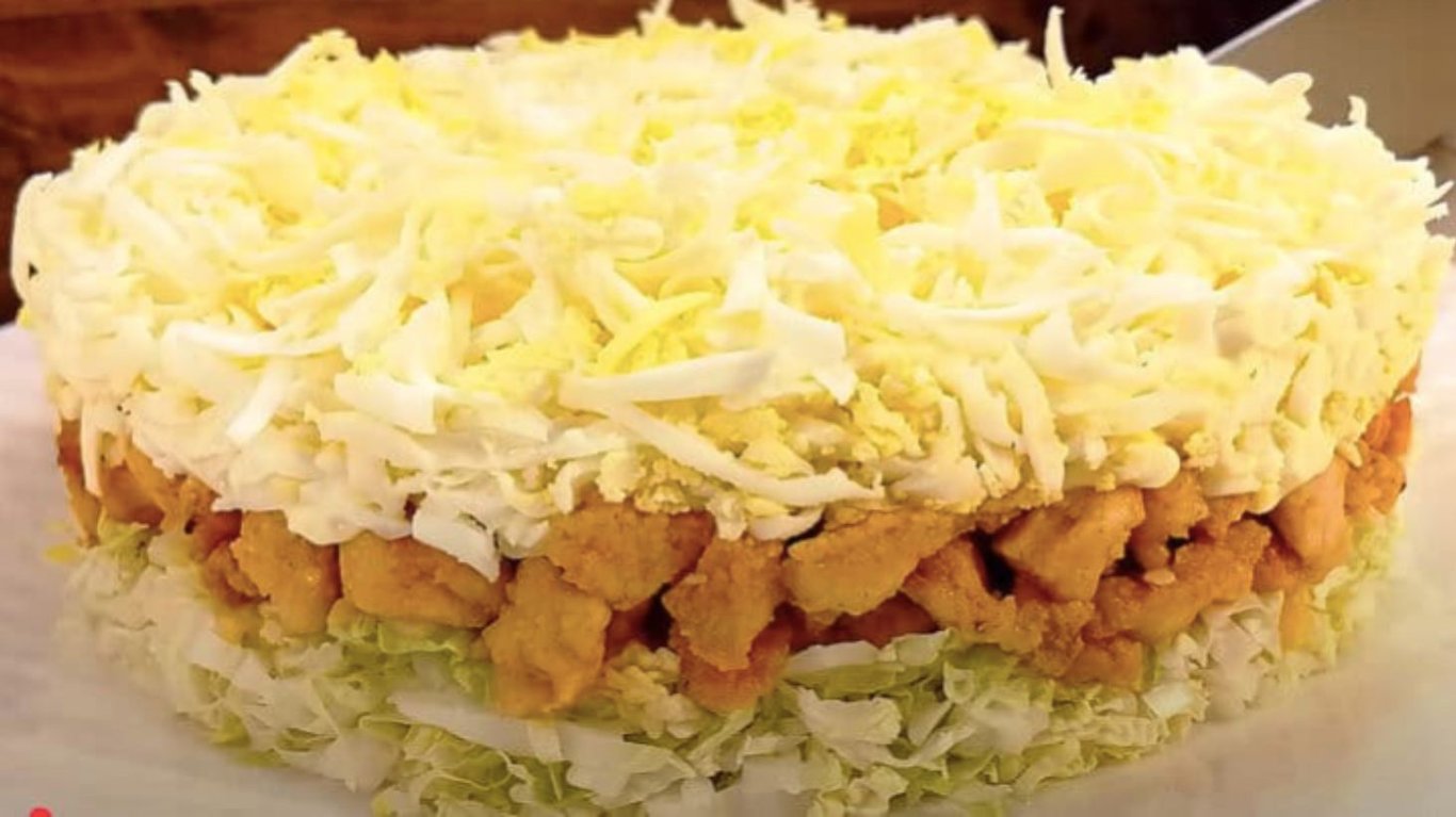 салат на 8 березня 