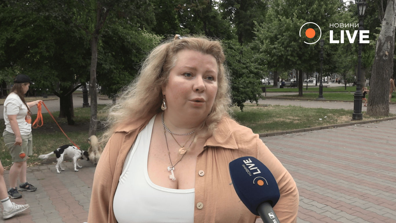 Анастасія про інтерес протестів. Фото: Новини. LIVE