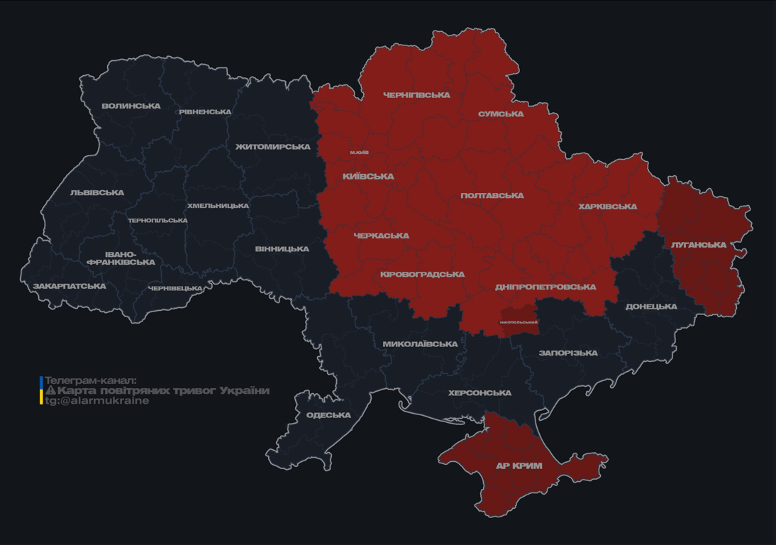 Атака ударных БпЛА ночью 31 августа