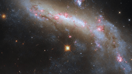 Галактика на расстоянии десятков миллионов световых лет от Земли — уникальный снимок из космоса - 285x160