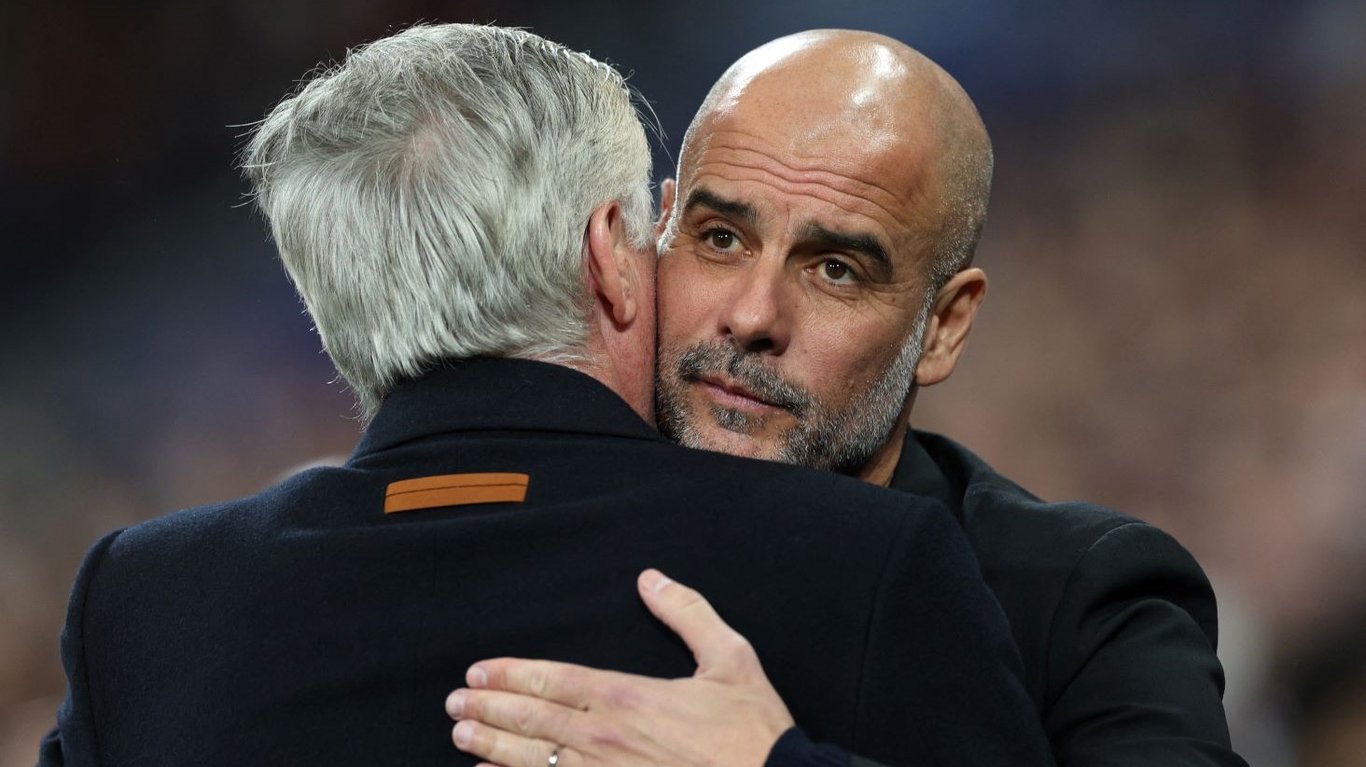 Карло Анчелотти и Хосеп Гвардиола