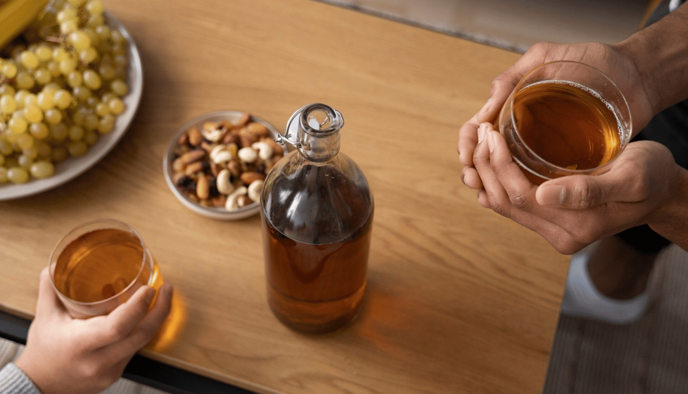 Комбуча дуже низькокалорійна