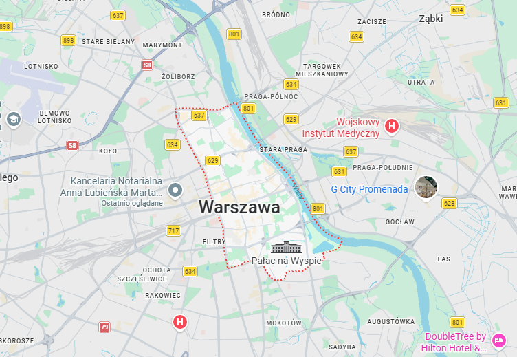Варшава, район Śródmieście.