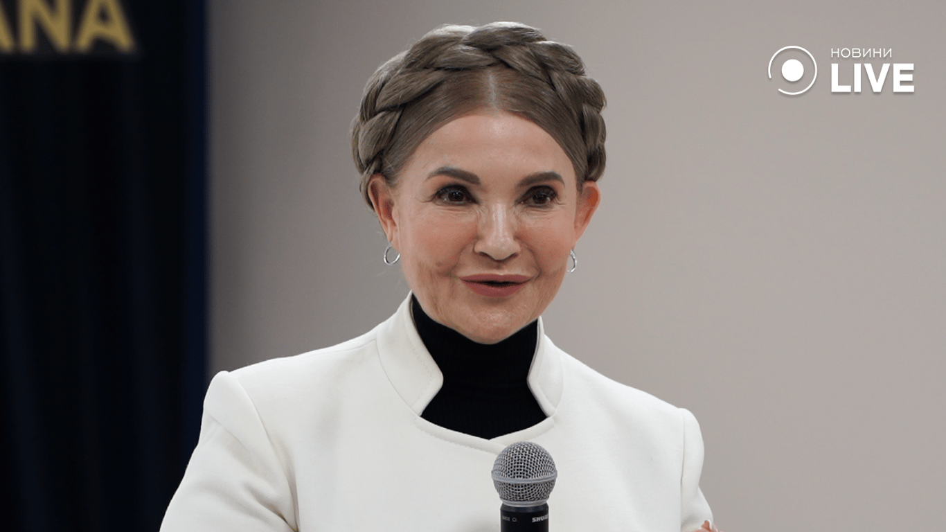Глава партии "Батькивщина" Юлия Тимошенко. Фото: Новини.LIVE/ Юлия Браславская