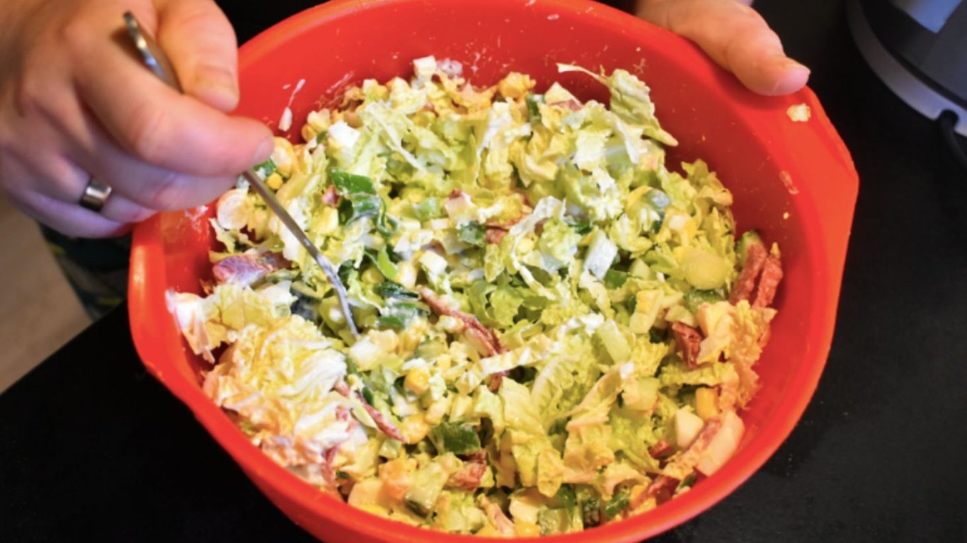 рецепт салата з пекінською капустою 