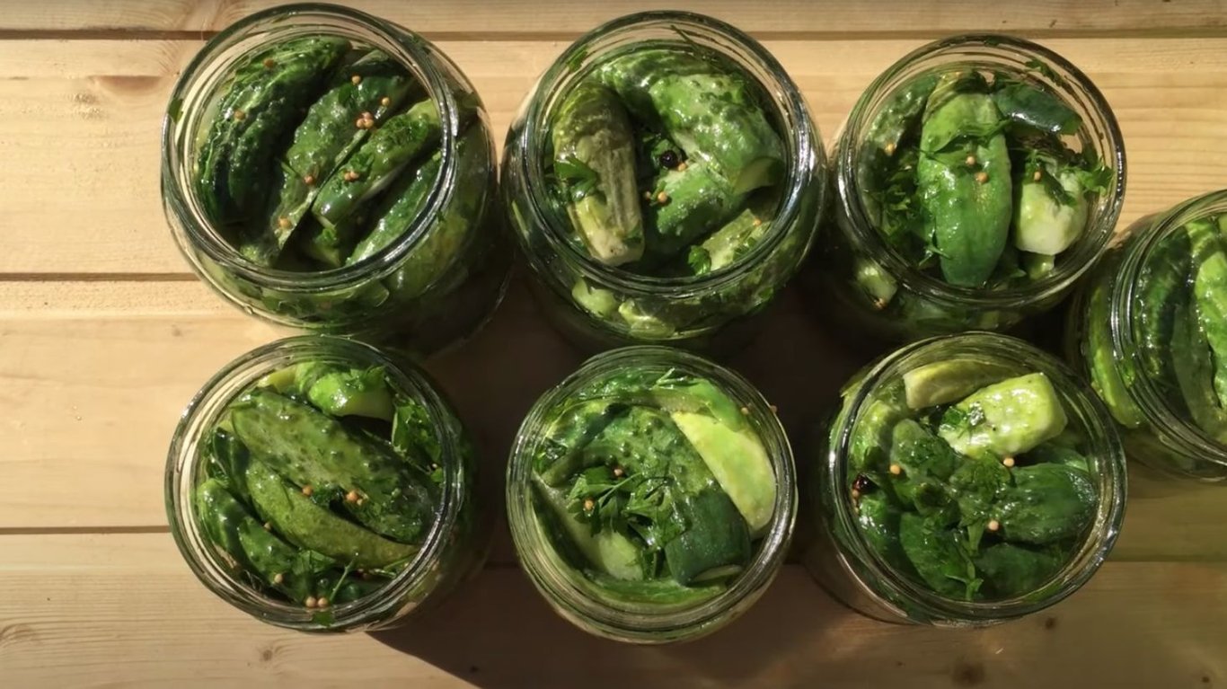 маринованные огурцы на зиму