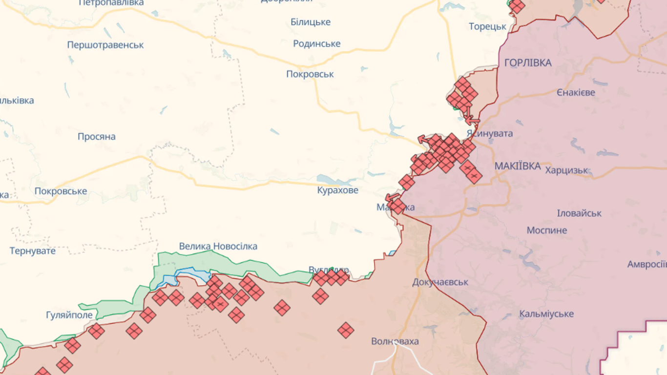 Онлайн-карти бойових дій в Україні на сьогодні, 5 серпня: DeepState, Liveuamap, ISW