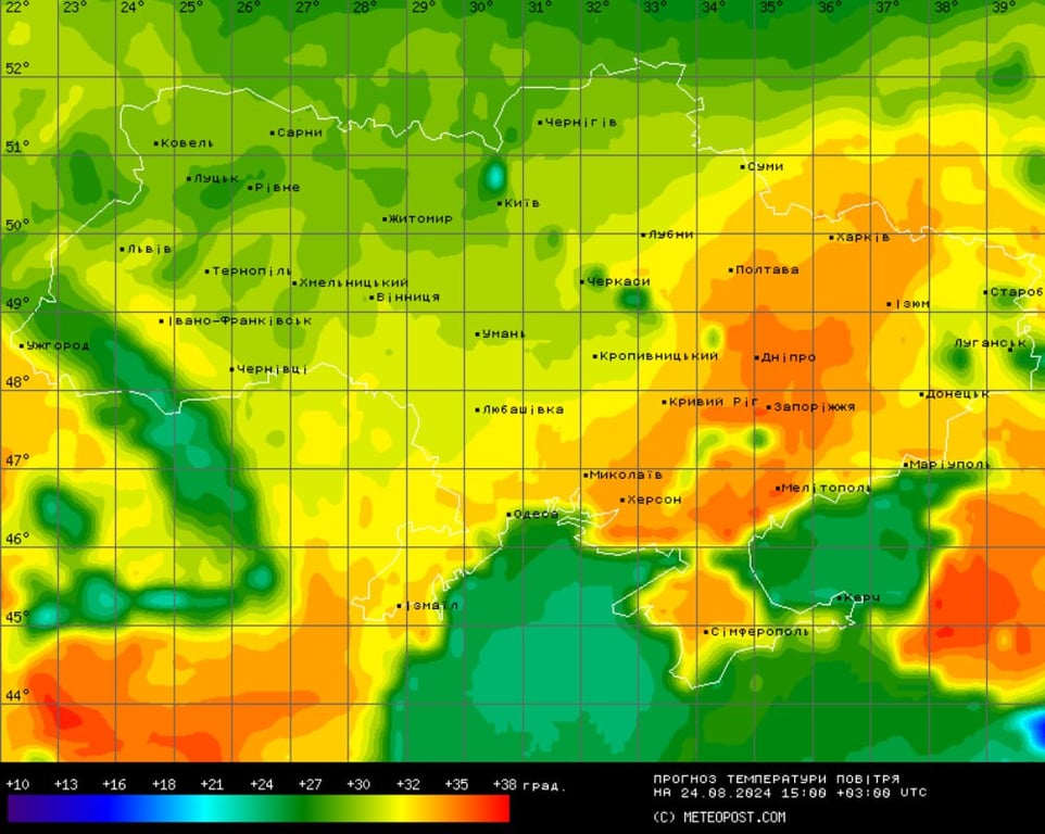 Температурна карта