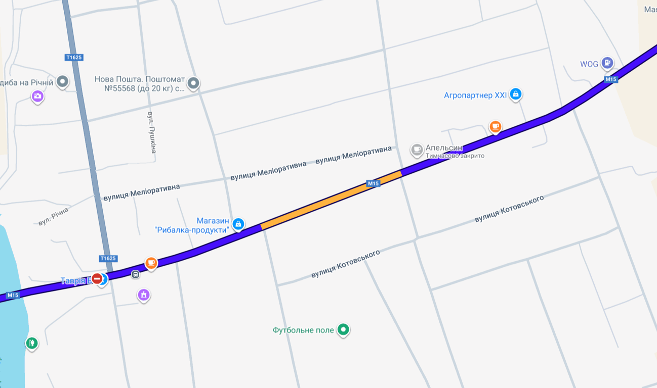 Зруйнований міст на Одещині — де затори і як об’їхати Маяки - фото 3