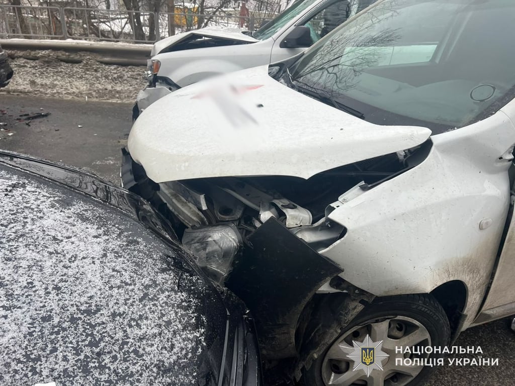 Потрійна ДТП у Львові 4 лютого