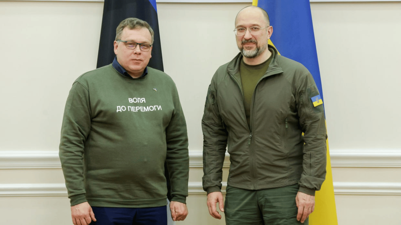 Шмигаль обговорив зі спікером парламенту Естонії конфіскацію заморожених активів РФ