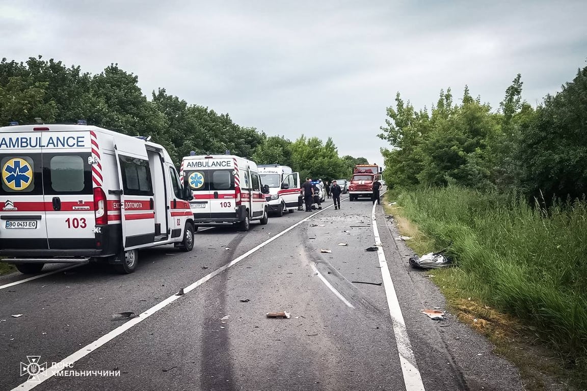 На Хмельниччині 29 червня сталася ДТП