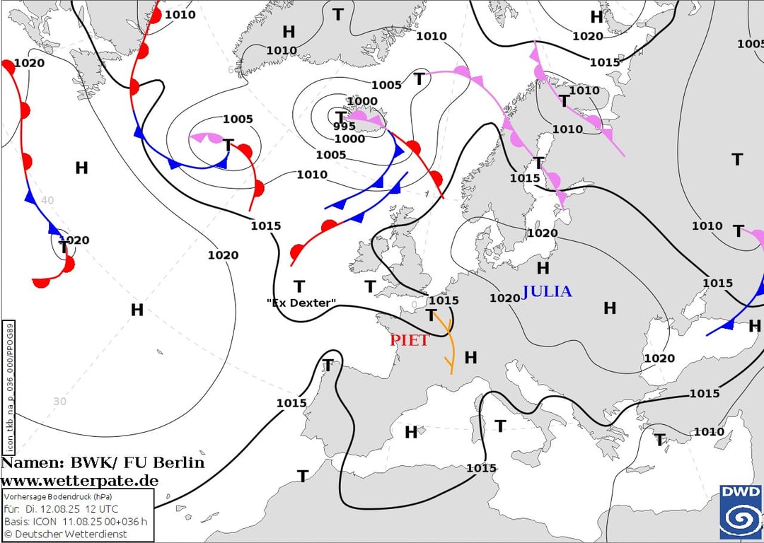 Погода в Україні 12 серпня
